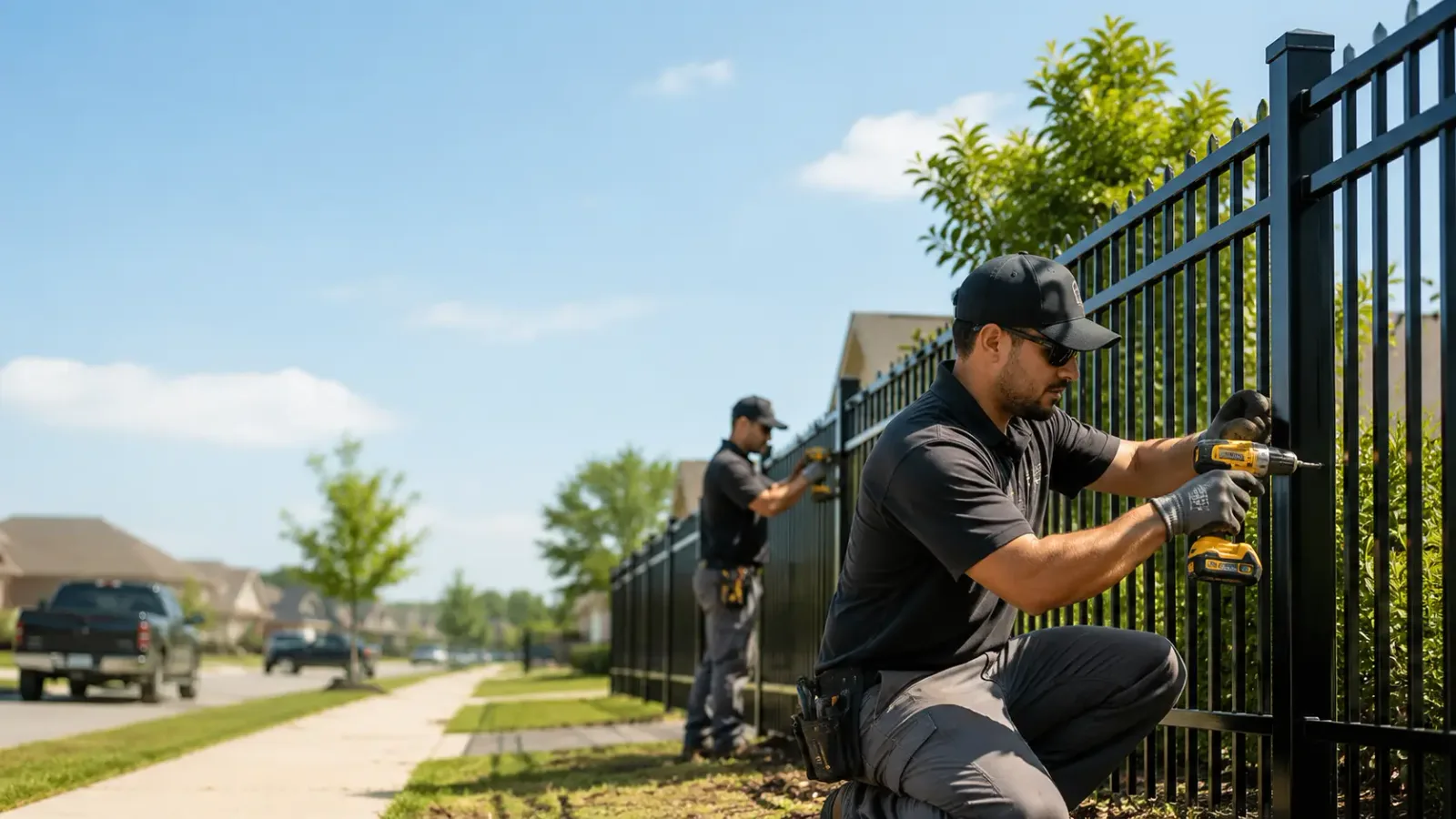 Metal Fence Installation in Carrollton, MI